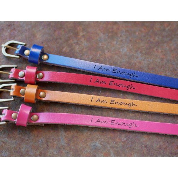 Bracelet cuir gravé simple tour à personnaliser mixte adulte enfant