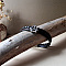 Bracelet en cuir personnalisable avec cuir tressé