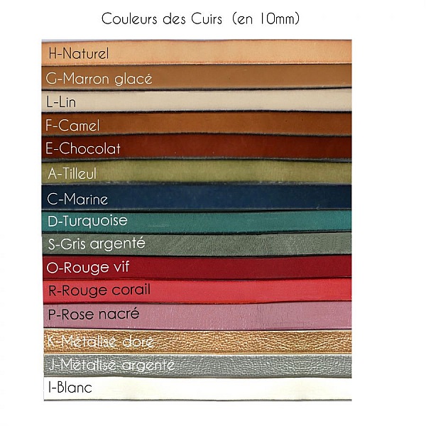 Bracelet manchette multi cuirs d&eacute;cor Feuilles fermoir magn&eacute;tique large