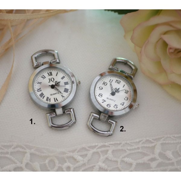 Montre bracelet double tour en cuir couture bleu ciel