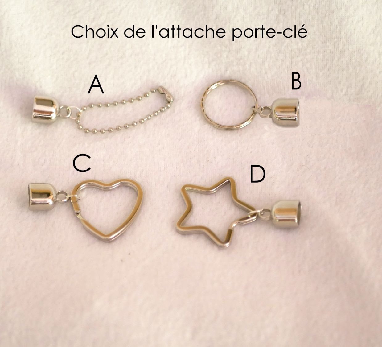 Porte-clés cabochon en bois gravé personnalisé et boucle en corde couleur au choix